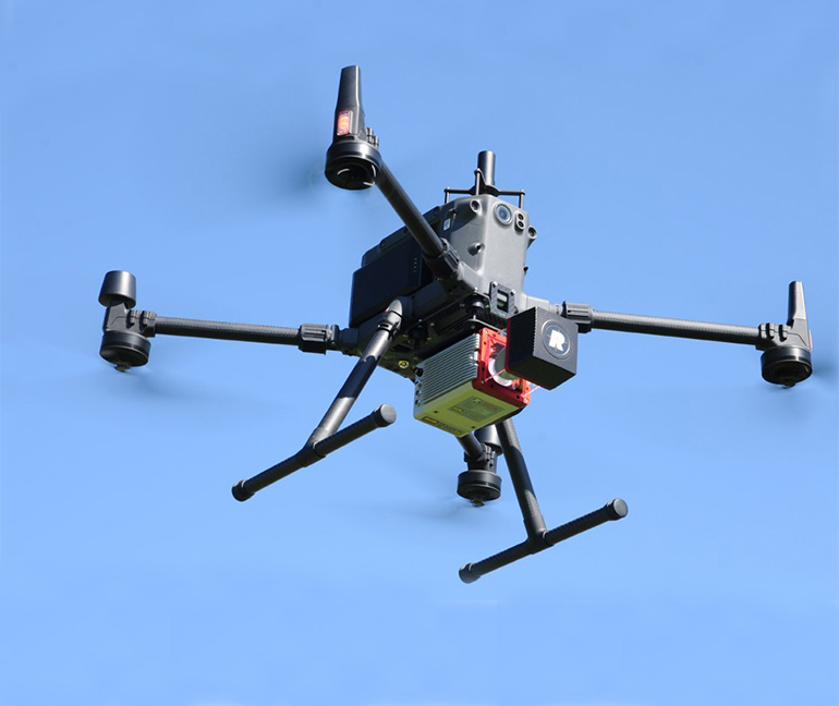 lidar scanner for the RIEGL miniVUX 3UAV UAV-LiDAR system