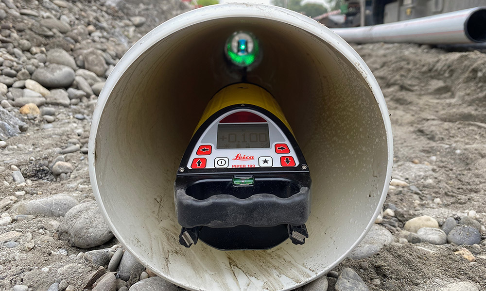 Leica Piper pipe laser