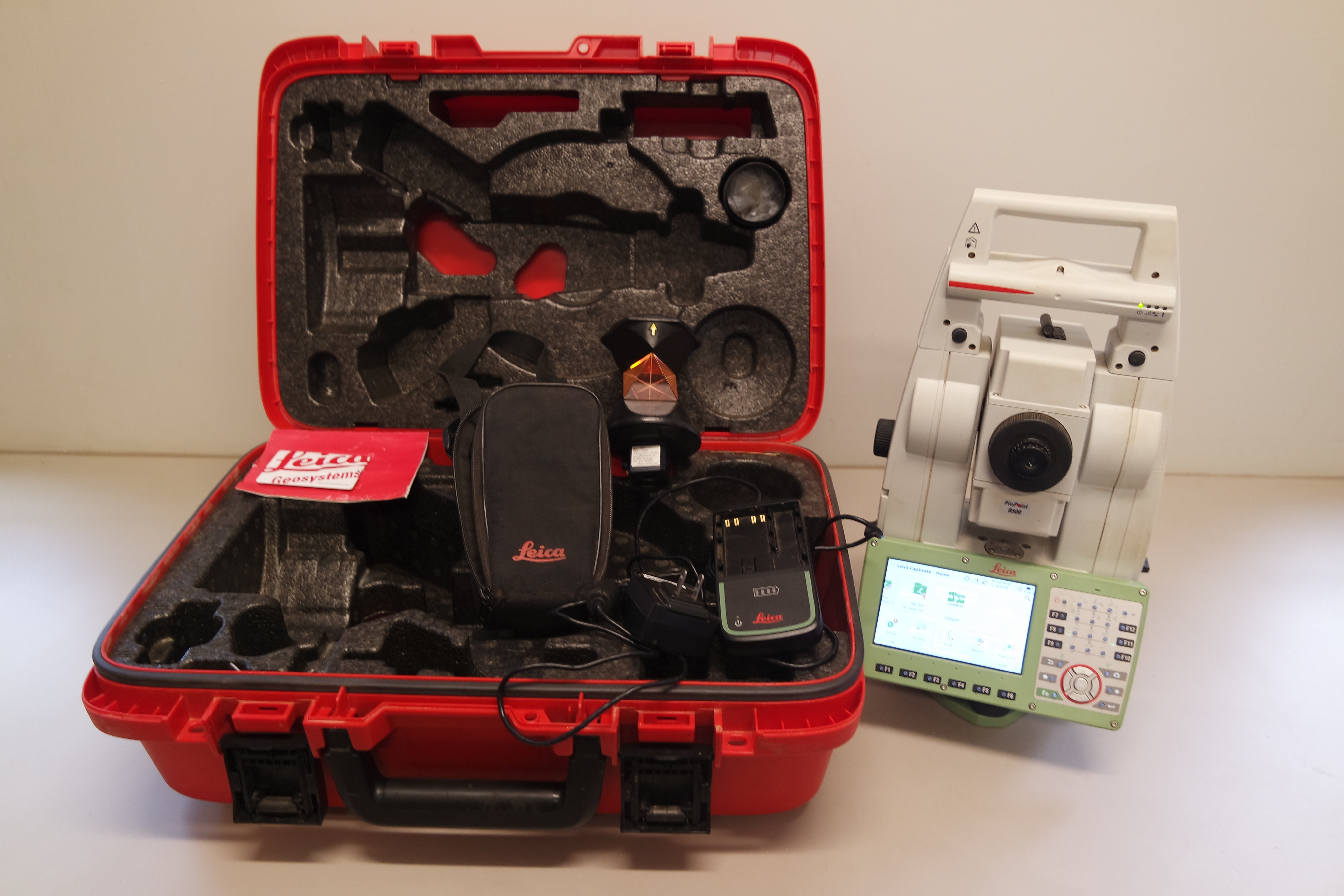 leica ts16 robotic total station