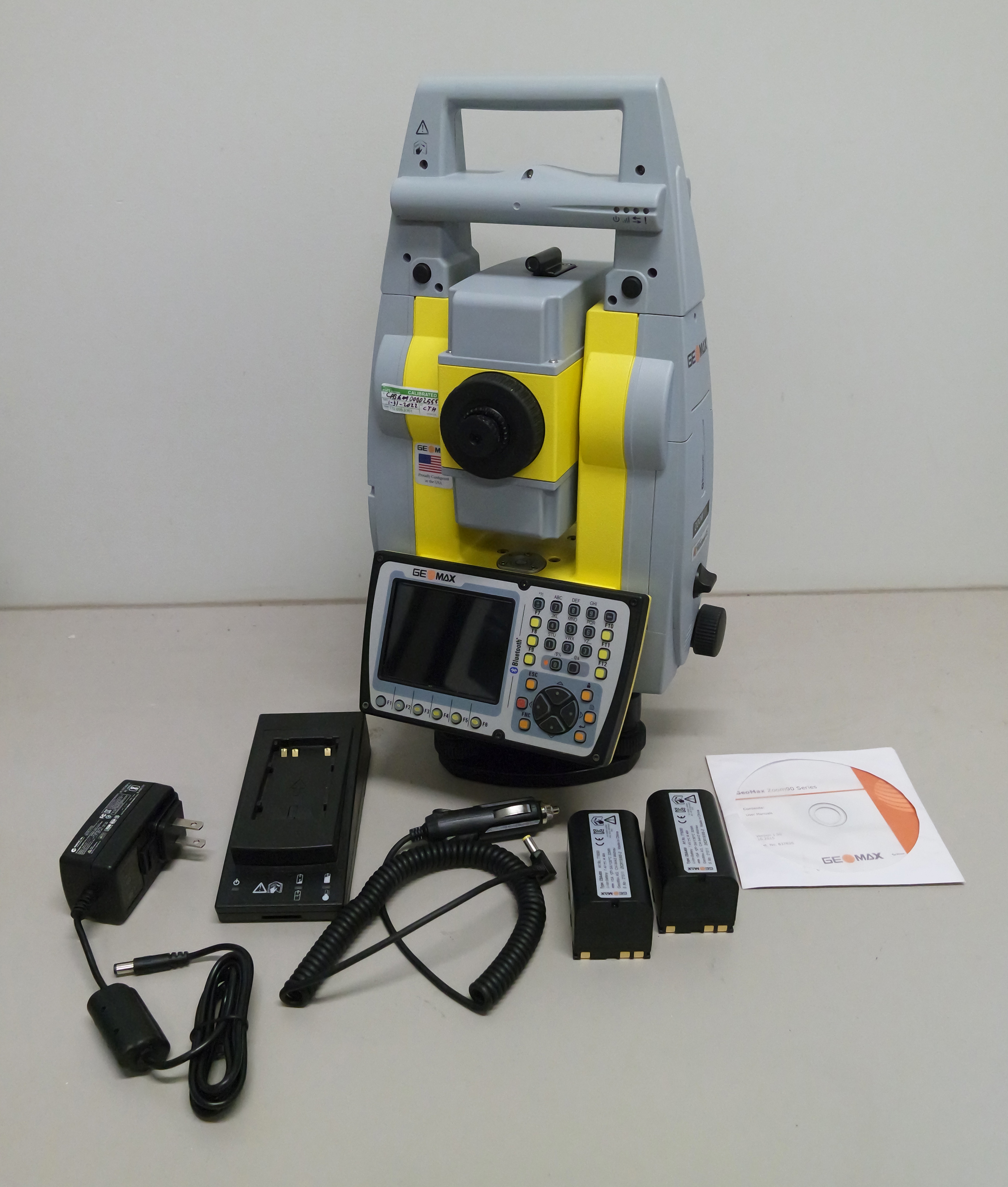 used geomax zoom90 robotic total station